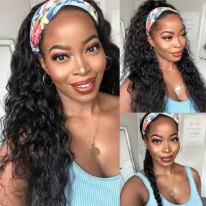 headband water wave wig
