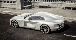 Cafe Milano Aero 3 custom car side view House of Pilati