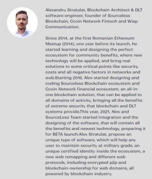 iulian bondari sourceless blockchain larnaca conferences