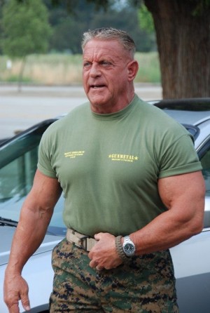 MSgt. Sigloch on set and ready to go. Photo courtesy of Matt Sigloch