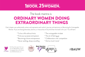 We Are Just Ordinary Women Doing EXTRAordinary Things!