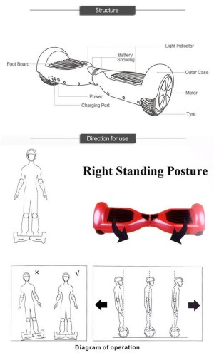 How to ride a hoverboard