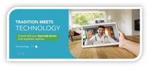 Ayurvedic doctor virtually