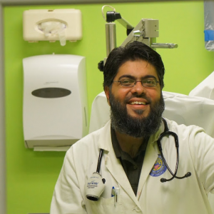 Abaid Choudry, MD, an Internist with Sahara Medical Associates