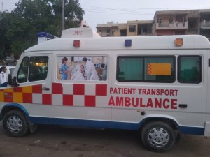 ambulance service in delhi