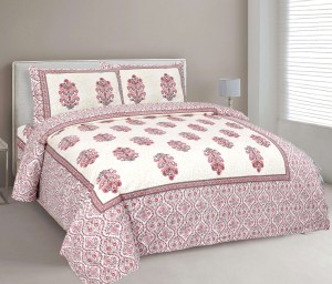 Flower bunch double bedsheet