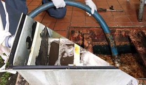 Grease Trap Cleaning pipe
