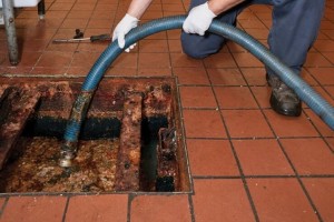 grease trap clearing