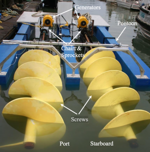 Illustration 1 - open water test unit