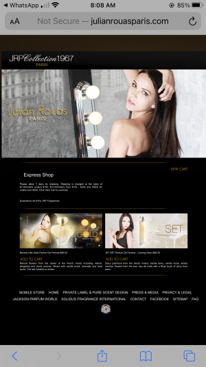 100 % vegan fragrance & cosmetics 