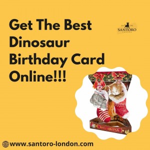 Get The Best Dinosaur Birthday Card Online