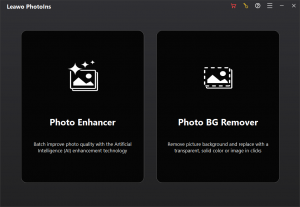 Leawo PhotoIns Interface