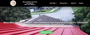 Miami Metal Roofing Contractor Repair Installation