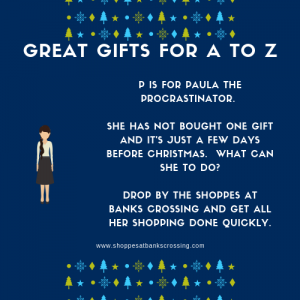 Visit The Shoppes at Banks Crossing in Commerce, GA for great last-minute holiday shopping 