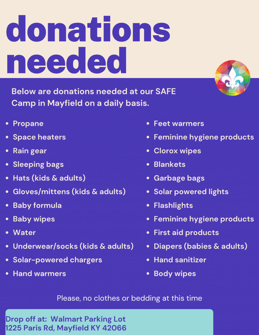 Cajun Navy Ground Force Team Converging on the Scene in Mayfield, KY