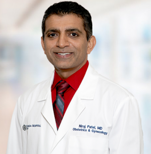 Niraj Patel, MD, an Obstetrician-Gynecologist with Florida Medical Clinic