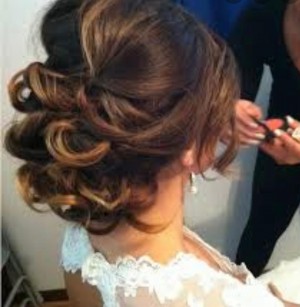 bridal hair