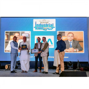 Rajasthan Industrial Icons Award 2021 Insolation Energy