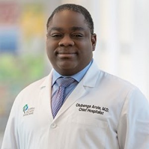 Olugbenga Arole, MD, an Internist with Griffin Hospital