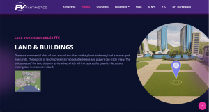 Planets Land building