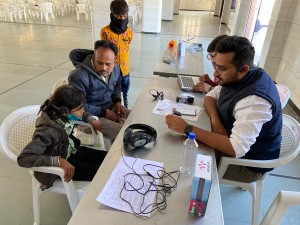 Sambhde Aravalli Hearing Test Camp