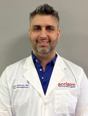 Spiro Khoury, MD, a Pain Management Specialist with Acclaim Physician Group