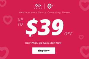 UNice Hair Anniversary Sale Up To 39 Off