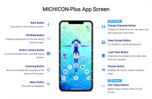 MICHICON-Plus App Screen