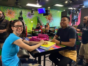 Isai Matias and Arianna Fox at Bibi