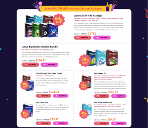 Can’t-Miss Promotion with Up to 91% and 60% Off Discount in Leawo’s 2022 New Year Giveaway & Specials 