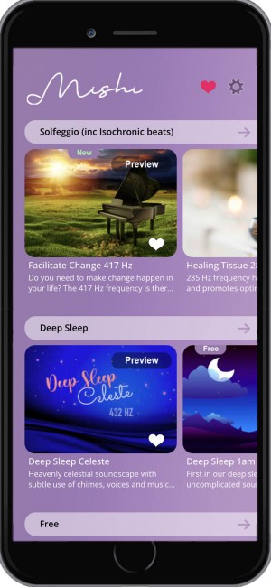 Mishi: Therapeutic music and sounds