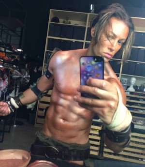 The Celebrity Artist Lord Conrad As A Spartan Warrior By The Famous Photographer Maurizio Montani