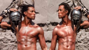 The Celebrity Artist Lord Conrad As A Spartan Warrior By The Famous Photographer Maurizio Montani