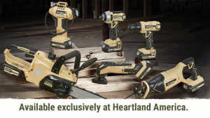 The Veteran Tool lineup, available exclusively at Heartland America