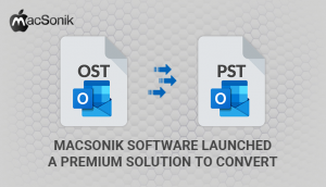 macsonic software launched a premium solution to convert the ost file to pst Copy