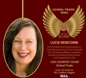 Lucie Newcomb, G100 Global Trade USA Chair