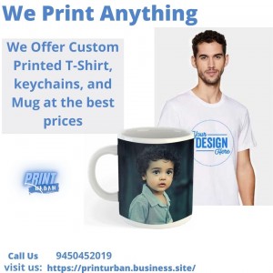 Printing T Shirt and mugs
