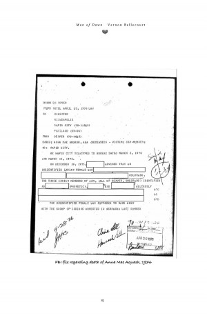 Annie Mae Aquash and her husband Nogeeshik at Seige of Wounded Knee (photographer unknown)