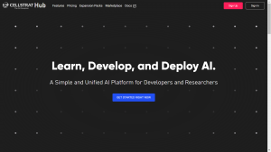 CellStrat Hub home page