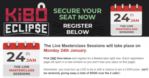 Kibo Eclipse Lunch Menu 2022