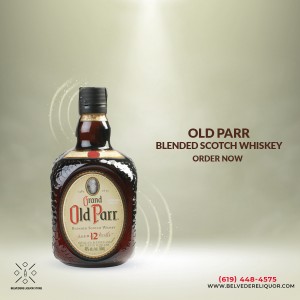 OLD PARR BLENDED SCOTCH WHISKEY