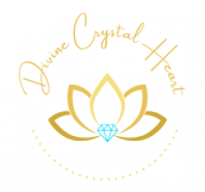 Divine Crystal Heart Logo