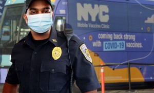 International Security Services, Inc. security guards on site in Brooklyn, NY