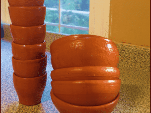 Seasoned Cups and Bowls