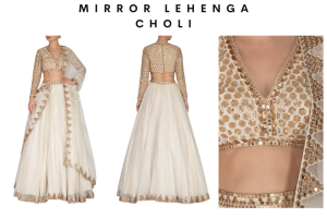 Mirror Lehenga Choli