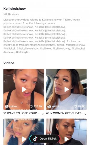 Kellie Kel-The Tik Tok Sensation