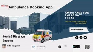siren24 ambulance booking app