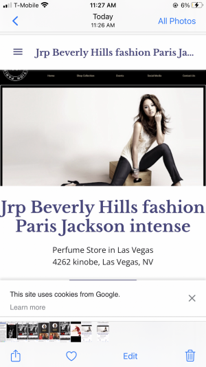 Jrp Beverly Hills fashion Paris group