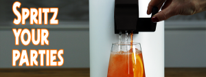 The Spritz machine for home parties, made in Italy and incredibly easy to use