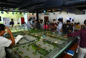 prospective customers at the launch of new towers at 360 East1